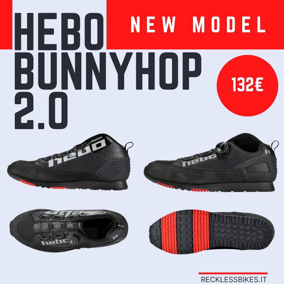 Nuove Scarpe Hebo Bunnyhop 2.0 da Biketrial