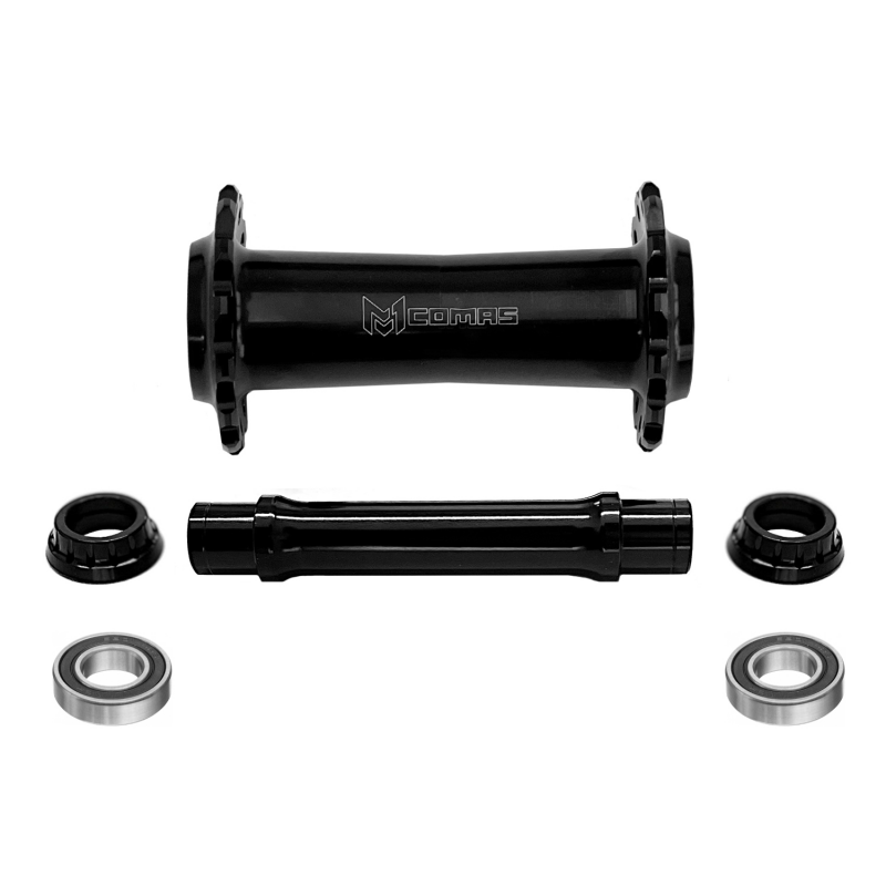 Asse Forcella Anteriore Bici Keenso - In Lega Alluminio Per Mountain Bike RockShox (Nero) - Foto 3